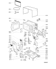 Схема №1 AVM 404/1/BL с изображением Дверца для микроволновки Whirlpool 481945948656