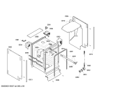 Схема №5 SRV53C13UC с изображением Набор кнопок для электропосудомоечной машины Bosch 00619724