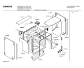 Схема №4 SE54A730FF с изображением Передняя панель для посудомоечной машины Siemens 00367282