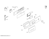 Схема №3 WVG24566TI с изображением Дисплейный модуль для стиралки Bosch 00609406