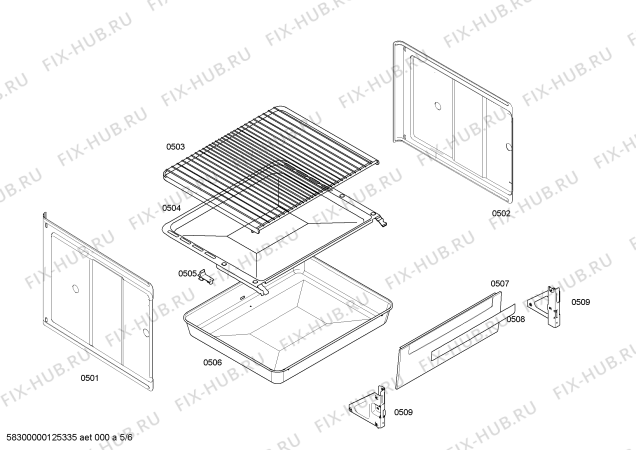 Схема №3 HB760580 с изображением Ручка двери для духового шкафа Siemens 00663539