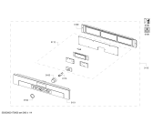 Схема №4 3HW440XC с изображением Панель управления для электропечи Bosch 00778020