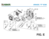 Схема №2 IC 165M с изображением Крышка для сплит-системы DELONGHI AG89249