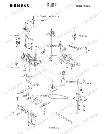 Схема №4 RM8334 с изображением Регулятор для аудиотехники Siemens 00732261