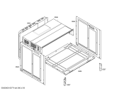 Схема №4 HBN331W0I с изображением Панель управления для духового шкафа Bosch 00749478