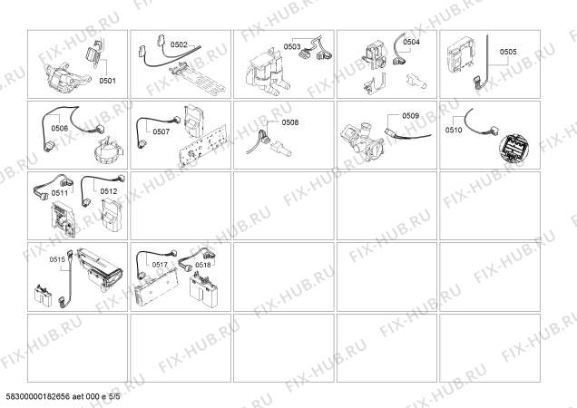 Схема №4 WM14T680GC IQ700 intelligent dosing system с изображением Ручка для стиралки Siemens 00633715