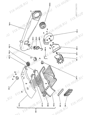 Схема №2 AWG 335 с изображением Крышечка для стиральной машины Whirlpool 481944019473