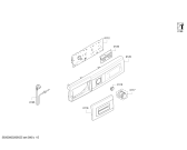 Схема №5 WLL2426SOE с изображением Панель управления для стиральной машины Bosch 11027115