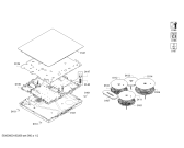 Схема №1 EH675FEC1E с изображением Индукционная конфорка для электропечи Bosch 11009032