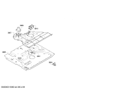 Схема №5 U14M42B0GB с изображением Панель управления для плиты (духовки) Bosch 00675537