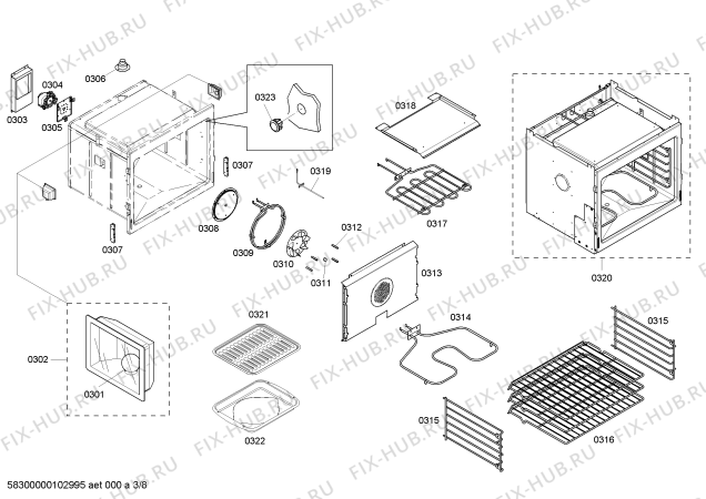 Схема №5 SCD272ZS с изображением Кабель для плиты (духовки) Bosch 00484511