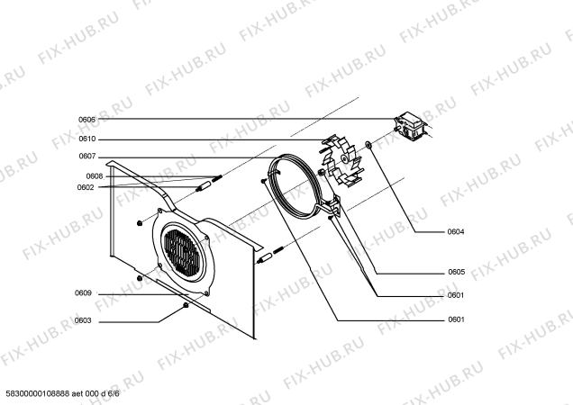 Схема №2 B9481N2 с изображением Толкатель для духового шкафа Bosch 00606813