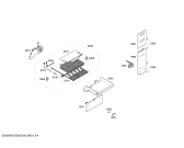 Схема №2 KG36NA93 с изображением Дверь морозильной камеры для холодильника Bosch 00681836