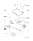 Схема №1 AKM 970/IX/G/01 с изображением Втулка для электропечи Whirlpool 481244039493