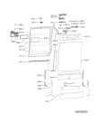 Схема №4 GSUK 61202 Di A+ IN с изображением Обшивка для электропосудомоечной машины Whirlpool 481010488955
