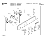 Схема №4 U1420H0GB CLASSIC CARAMEL с изображением Панель управления для плиты (духовки) Bosch 00353688