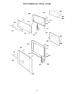 Схема №3 R530ER (F032647) с изображением Панель для плиты (духовки) Indesit C00228973