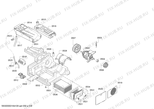Схема №5 WTG86400OE iQ 500 с изображением Панель управления для сушильной машины Bosch 11005854
