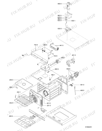 Схема №2 AKP 987 WH с изображением Таймер для плиты (духовки) Whirlpool 481228218725