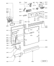 Схема №2 ADG 698 NB с изображением Обшивка для посудомойки Whirlpool 481245373496