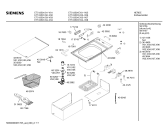 Схема №1 ET513501 с изображением Контейнер для плиты (духовки) Siemens 00438499