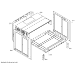 Схема №3 CF430251S с изображением Панель управления для электропечи Bosch 00798871