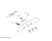 Схема №4 CF12450 с изображением Кабель для духового шкафа Bosch 00652512