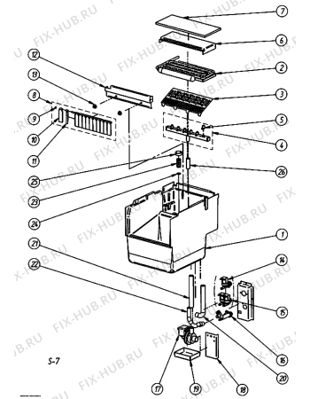 Схема №4 ADN108 с изображением Панель управления для холодильной камеры Whirlpool 482000001396