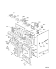 Схема №3 ACM 291 GRN с изображением Уплотнение для плиты (духовки) Whirlpool 481953258278