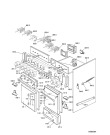 Схема №3 AKF 506/WH с изображением Отключатель для плиты (духовки) Whirlpool 481927138267