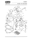 Схема №1 BAR 6FE  WHITE с изображением Крышечка для электрокофемашины DELONGHI 592559