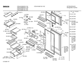 Схема №3 KSU445406Y BOSCH с изображением Испаритель для холодильной камеры Bosch 00434324