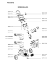 Схема №2 RO8333EB/410 с изображением Крышка для электропылесоса Rowenta RS-RT4255