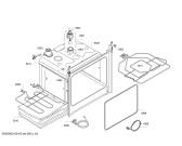 Схема №3 HB532E3T с изображением Фронтальное стекло для плиты (духовки) Siemens 00711041