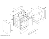 Схема №3 S52T69X2EU с изображением Передняя панель для посудомойки Bosch 00676623