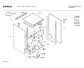 Схема №3 SN25101 с изображением Панель для посудомоечной машины Siemens 00284419