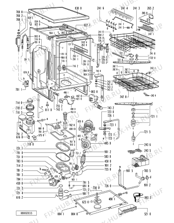 Схема №2 GSF OEKO 2/1 TW-WS с изображением Микромодуль для посудомоечной машины Whirlpool 481221478497