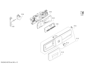 Схема №3 WM10E165ME iQ 300 varioPerfect с изображением Панель управления для стиралки Siemens 00706462