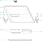Схема №4 DEDW645SI с изображением Форсунка для посудомоечной машины DELONGHI DAU1590945