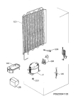 Схема №1 EUT1105AW2 с изображением Термореле для холодильной камеры Aeg 2425803075