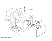 Схема №6 HBN56M550B с изображением Модуль для духового шкафа Bosch 00498995