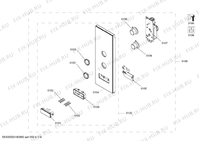 Схема №3 3WG365XIC с изображением Дверь для микроволновки Bosch 00774032