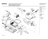 Схема №3 VR54500 RAPID 540 с изображением Верхняя часть корпуса для пылесоса Siemens 00285281