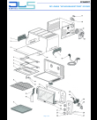 Схема №1 SFORNATUTTO MINI EO12562 с изображением Панель для электропечи DELONGHI 5911810861