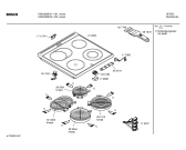 Схема №3 HSN382B с изображением Инструкция по эксплуатации для плиты (духовки) Bosch 00526343