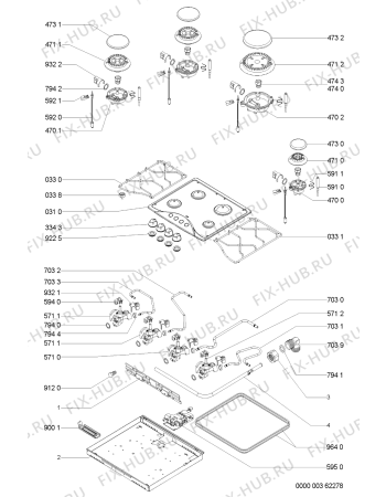 Схема №1 AKM 521/NB с изображением Втулка для электропечи Whirlpool 481244039304