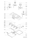 Схема №1 AKM 521/NB с изображением Втулка для электропечи Whirlpool 481244039304