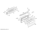 Схема №3 HSK44K20EH BOSCH L II с изображением Декоративная рамка для духового шкафа Bosch 00218109