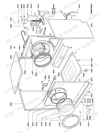 Схема №2 MYU055MCWT OS с изображением Декоративная панель для сушильной машины Whirlpool 481246469448