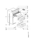 Схема №1 S1644-6I с изображением Обшивка для холодильника Aeg 2340245030